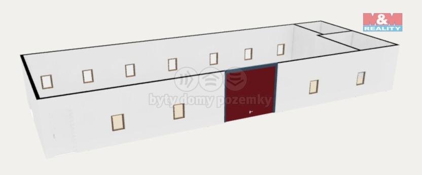 Pronájem skladu, Česká Třebová, Lipová, 660 m2