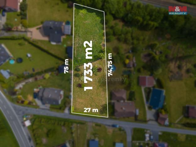 Prodej pozemku pro bydlení, Lichnov, 1733 m2
