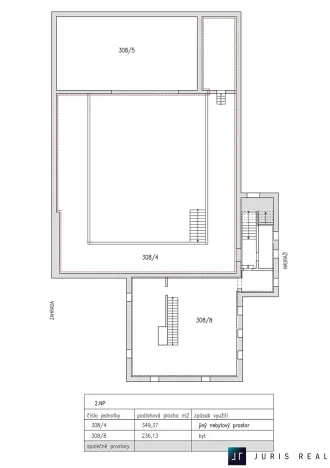 Prodej atypického bytu, Dolní Podluží, 246 m2