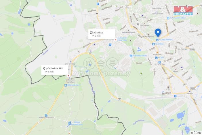 Prodej pozemku pro bydlení, Aš, 638 m2