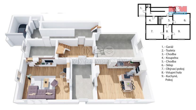 Prodej chalupy, Police nad Metují - Hlavňov, 160 m2