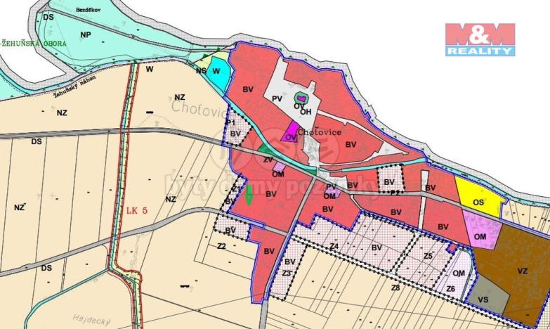 Prodej pozemku pro bydlení, Choťovice, 1611 m2