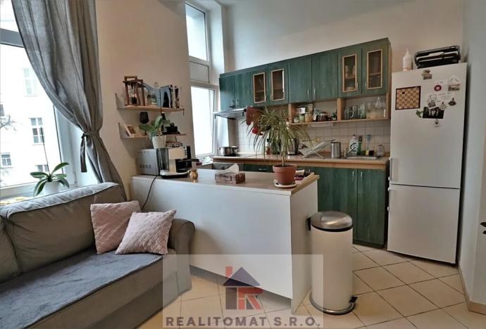 Pronájem bytu 2+kk, Praha - Libeň, Braunerova, 40 m2
