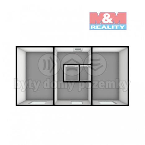 Pronájem bytu 2+1, Orlová - Lutyně, Kpt. Jaroše, 54 m2