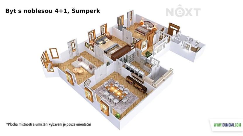 Prodej bytu 4+1, Šumperk, Bulharská, 163 m2