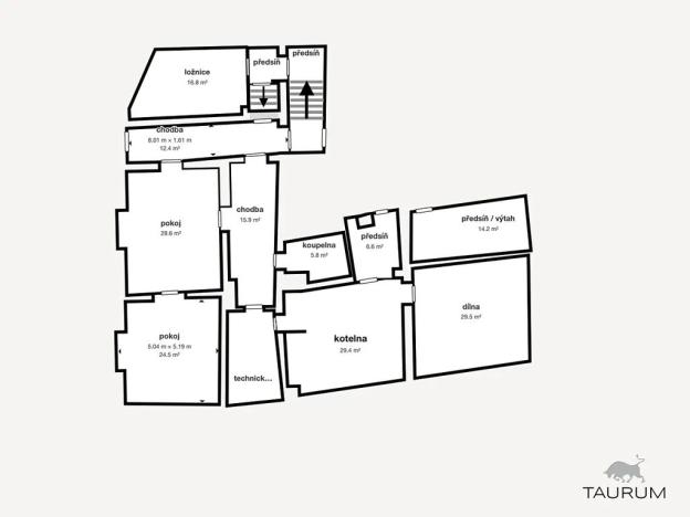 Prodej rodinného domu, Dobřany, Školní, 368 m2
