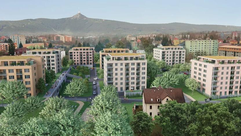 Pronájem bytu 1+kk, Liberec, Švermova, 40 m2