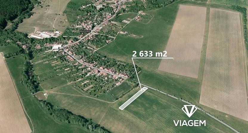 Prodej pole, Rudice, 2633 m2