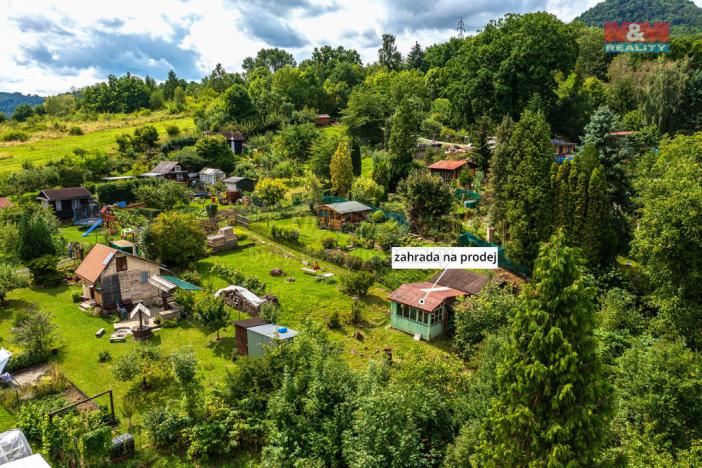 Prodej zahrady, Děčín, Mendelova, 476 m2