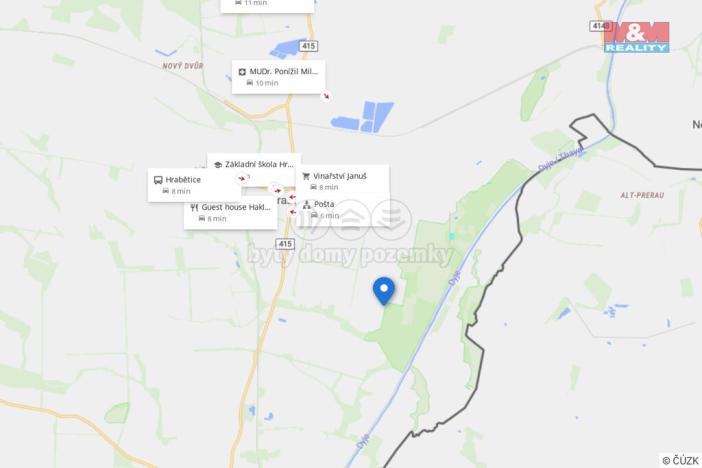 Prodej pole, Hrabětice, 7091 m2