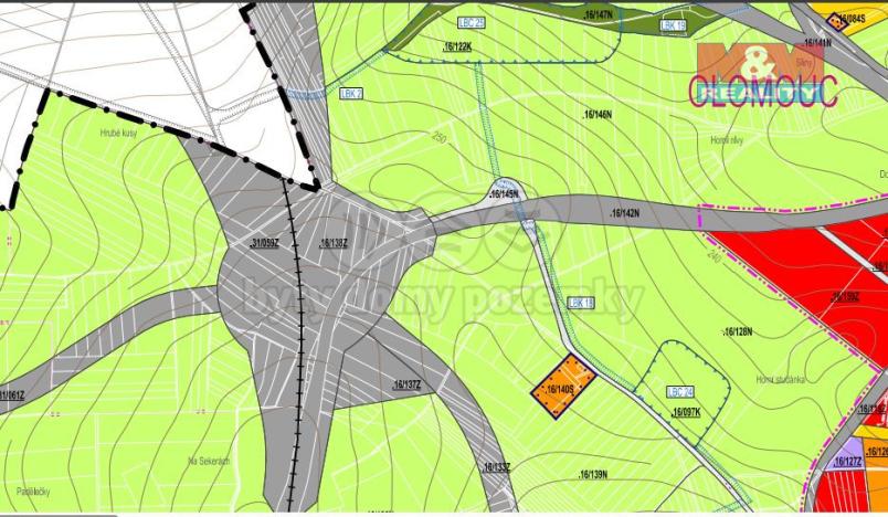 Prodej pole, Olomouc - Řepčín, 3416 m2