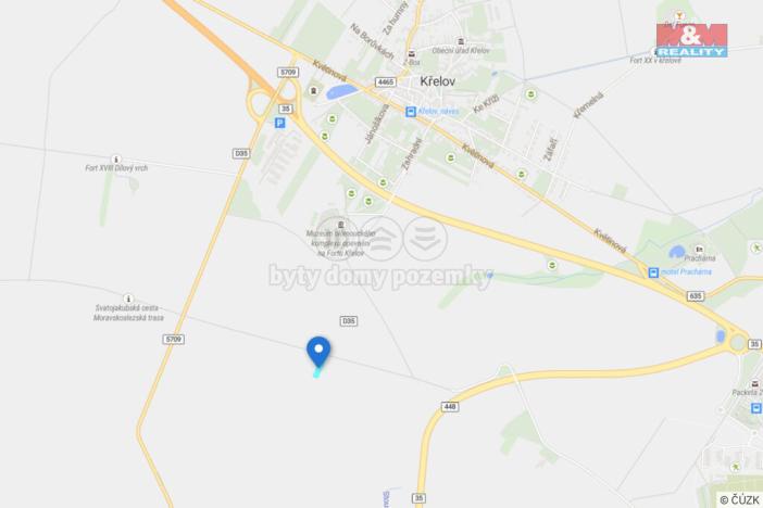 Prodej pole, Olomouc - Řepčín, 3416 m2