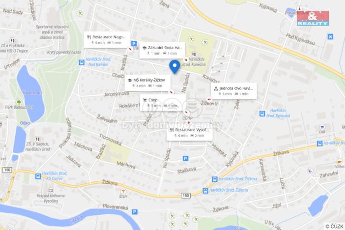 Pronájem bytu 3+1, Havlíčkův Brod, Žižkov II, 70 m2