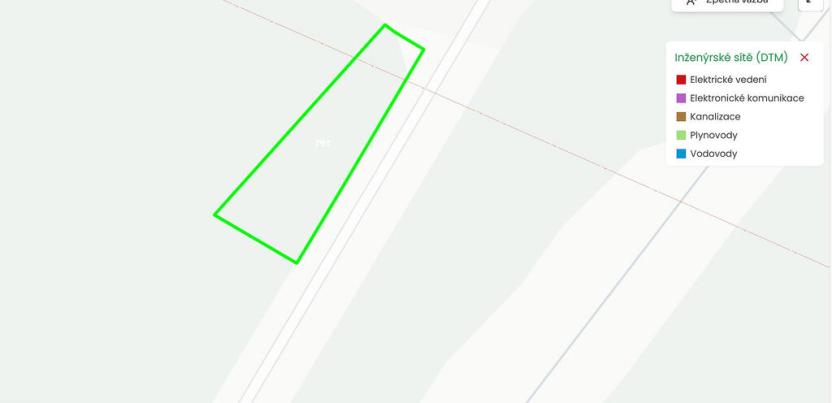 Prodej pole, Všeruby, 1481 m2