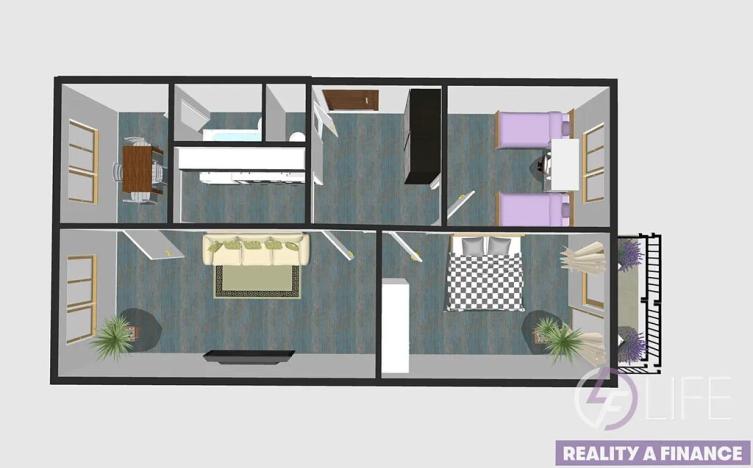 Prodej bytu 3+1, Vrchlabí, Na nivě, 76 m2