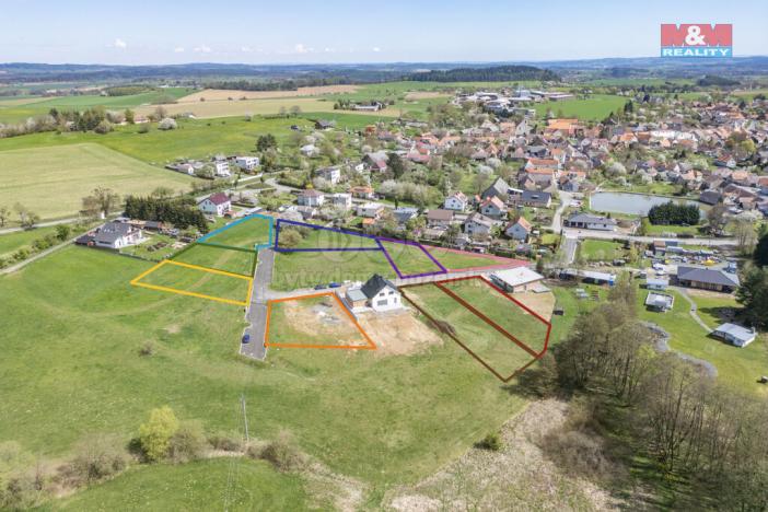 Prodej pozemku pro bydlení, Kasejovice, 1009 m2