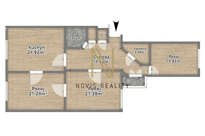 Pronájem bytu 3+1, Plzeň, Klatovská třída, 120 m2