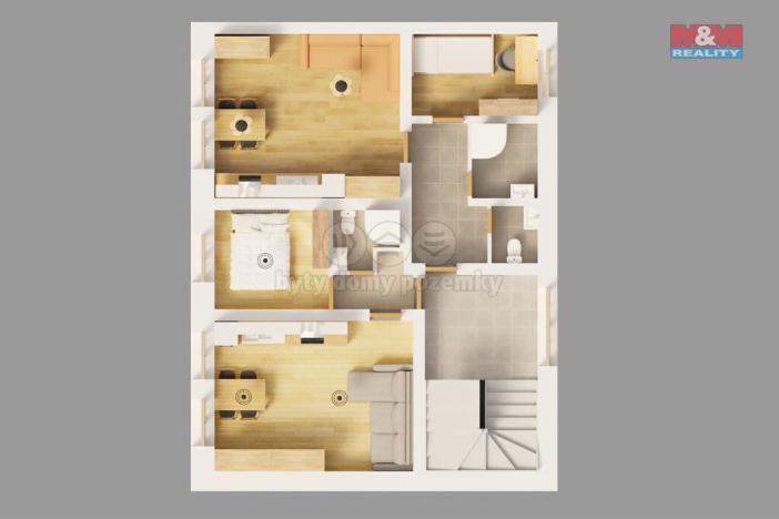 Prodej rodinného domu, Jáchymov, Mathesiova, 213 m2