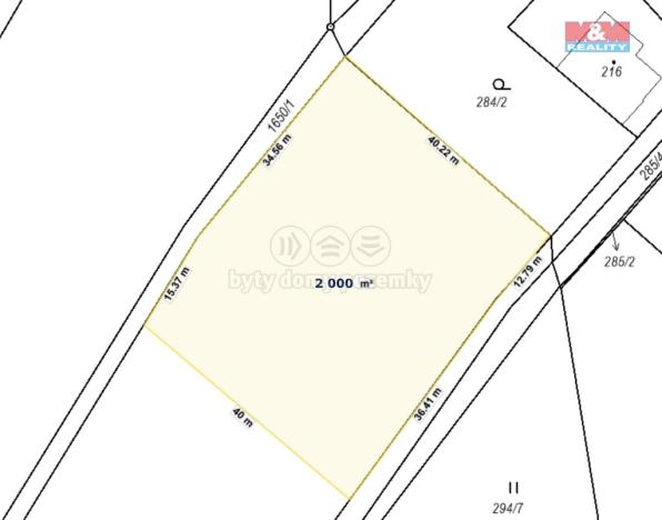 Prodej pozemku pro bydlení, Bolehošť, 2000 m2