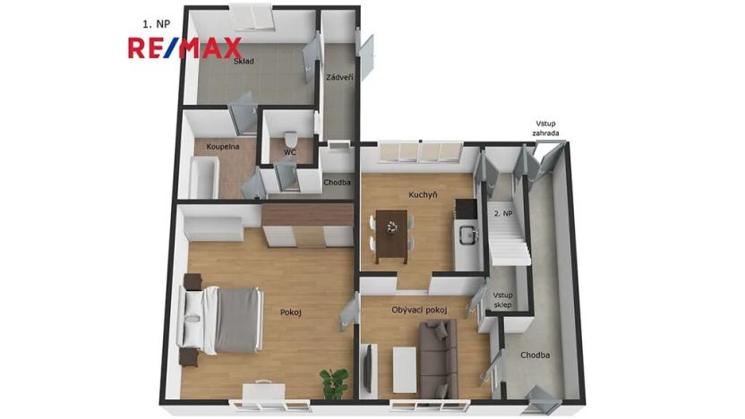 Prodej rodinného domu, Týnec nad Labem, Smetanova, 105 m2