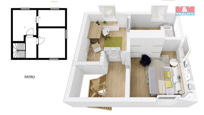 Prodej rodinného domu, Čelákovice - Záluží, K. Brabce, 104 m2