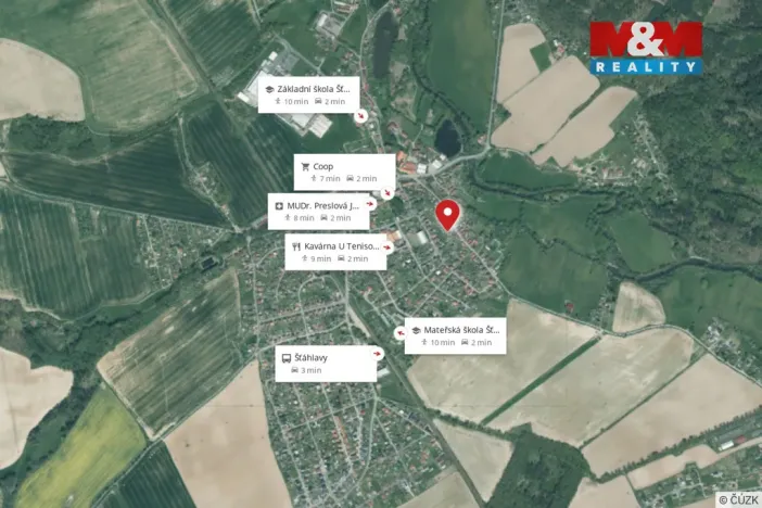 Prodej rodinného domu, Šťáhlavy, Husova, 86 m2