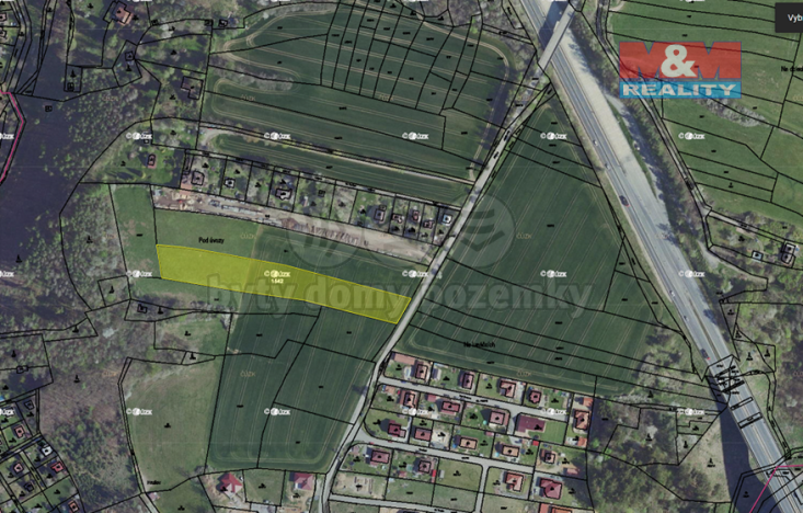 Prodej pole, Hrusice, 6746 m2