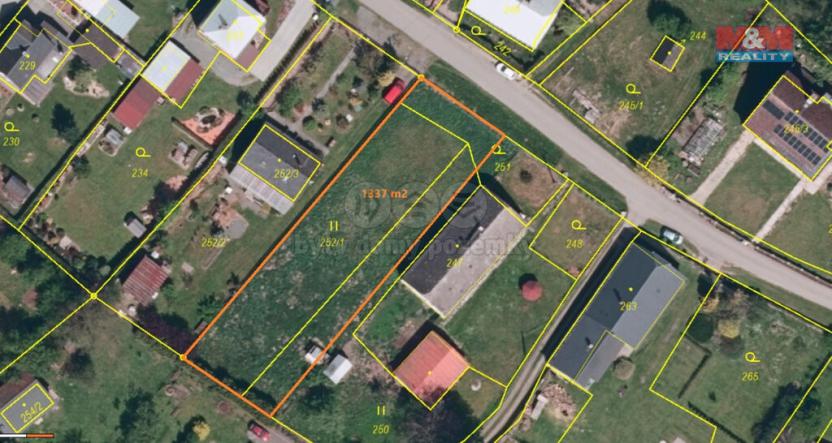 Prodej pozemku pro bydlení, Město Albrechtice - Linhartovy, 1337 m2