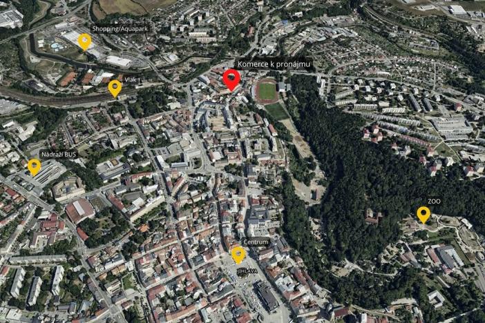 Pronájem kanceláře, Jihlava, Úvoz, 27 m2