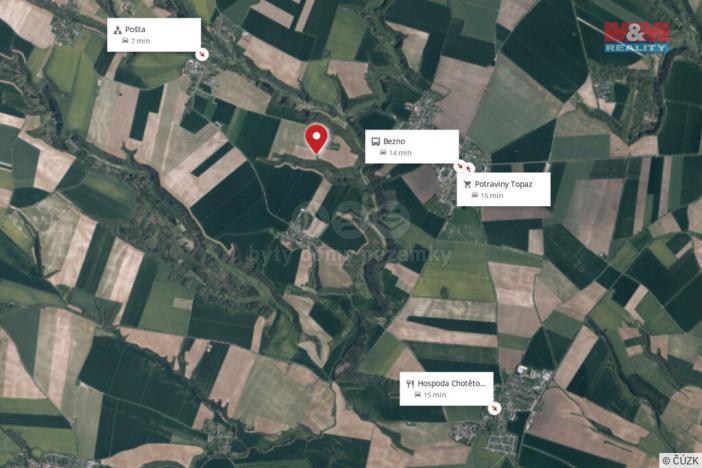 Prodej lesa, Velké Všelisy, 1302 m2