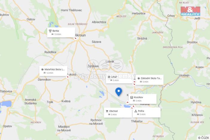 Prodej pole, Krasíkov, 6094 m2