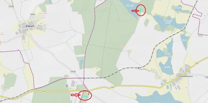 Prodej podílu lesa, Dříteň, 3282 m2