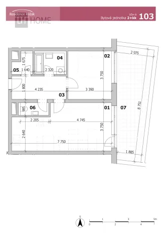 Prodej bytu 2+kk, Karlovy Vary, 60 m2
