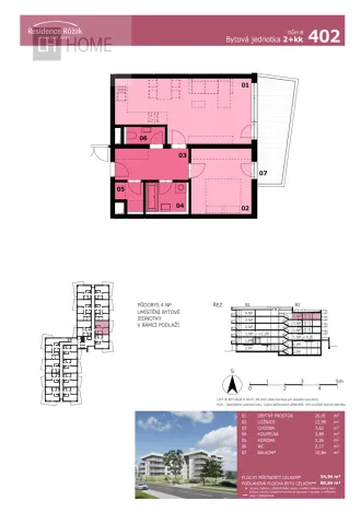 Prodej bytu 2+kk, Karlovy Vary, 60 m2