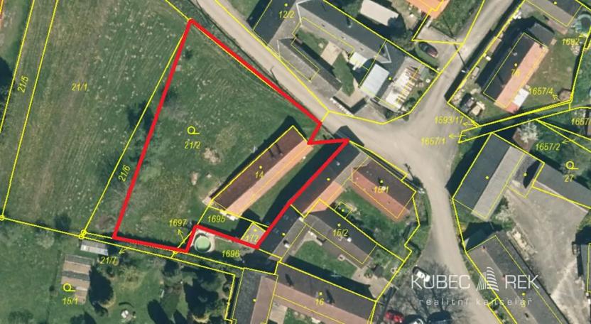 Prodej pozemku pro bydlení, Oldřichov, 1363 m2
