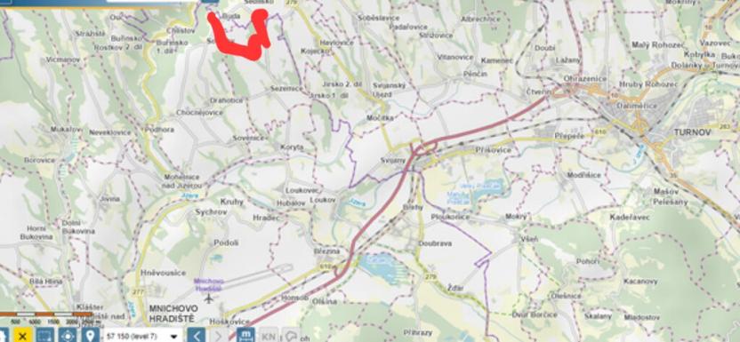 Prodej pozemku, Chocnějovice - Buda, 2533 m2