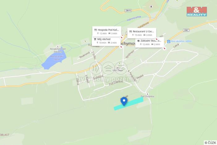 Prodej pozemku pro bydlení, Nový Jáchymov, 9852 m2