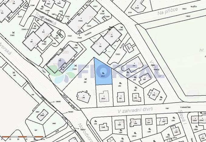 Prodej pozemku pro bydlení, Praha, 551 m2