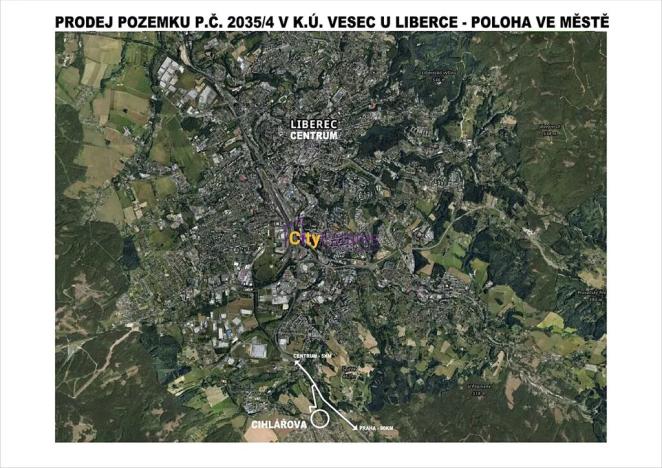 Prodej pozemku pro bydlení, Liberec, Cihlářova, 18556 m2