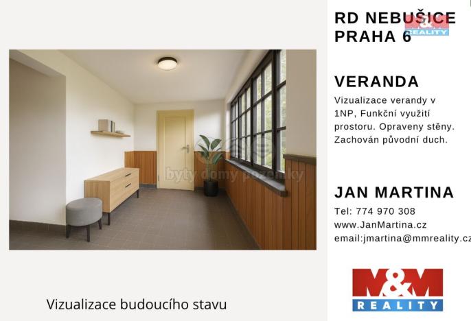 Prodej rodinného domu, Praha - Nebušice, Nebušická, 130 m2