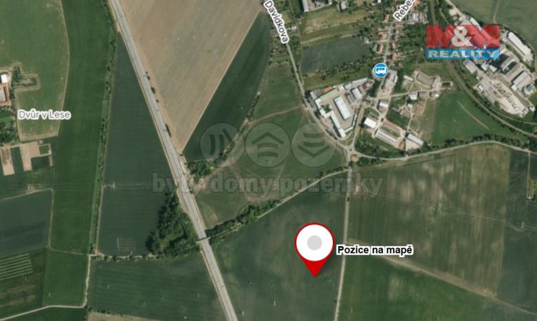 Prodej pole, Brno - Chrlice, 3801 m2