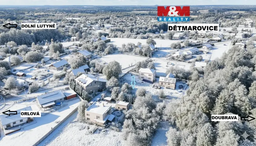 Prodej pozemku pro bydlení, Dětmarovice, 1107 m2