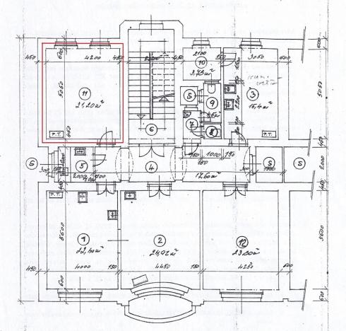 Pronájem kanceláře, Hradec Králové, Gočárova třída, 21 m2