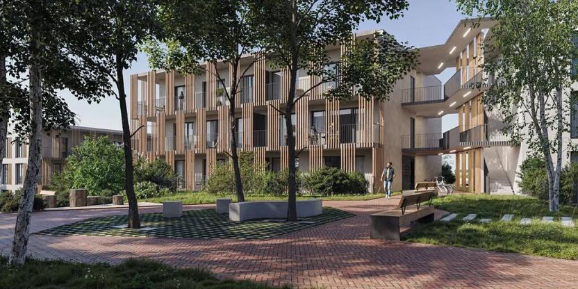 Prodej bytu 2+kk, Praha - Kbely, K Vinoři, 46 m2