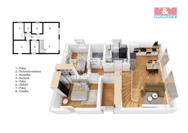Prodej pozemku pro bydlení, Třinec - Dolní Líštná, 863 m2