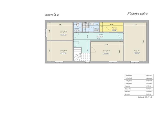 Prodej ubytování, Praha, 520 m2