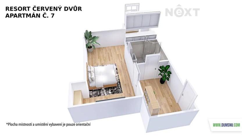 Prodej bytu 1+kk, Rapotín, Výzkumníků, 37 m2