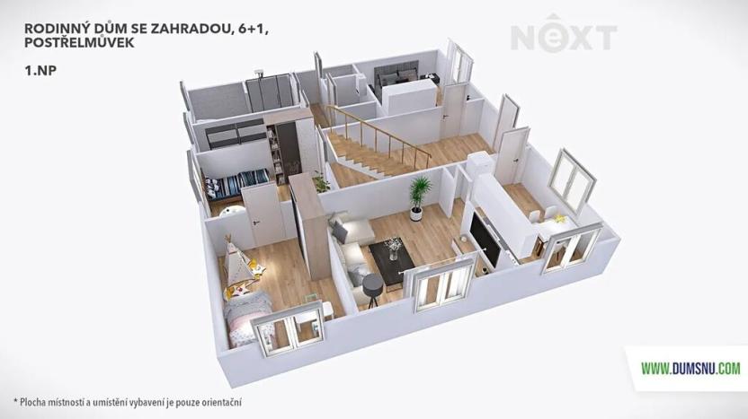 Prodej rodinného domu, Postřelmůvek, 210 m2