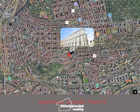 Prodej bytu 1+kk, Praha - Vršovice, Krymská, 33 m2