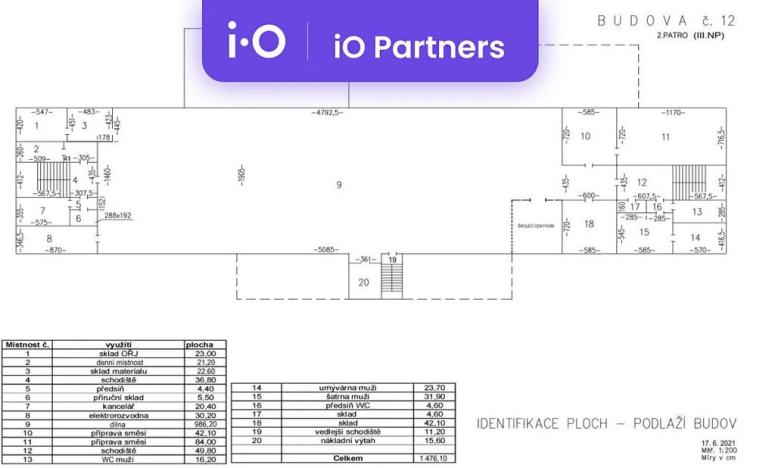 Pronájem skladu, Břeclav, Mládežnická, 986 m2